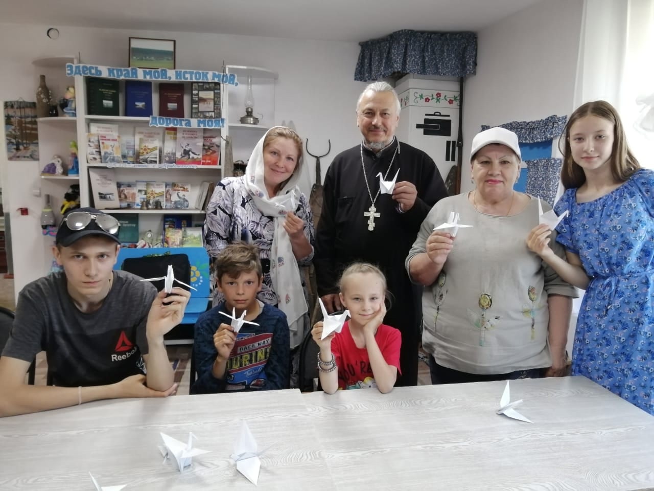 Бумажные журавлики